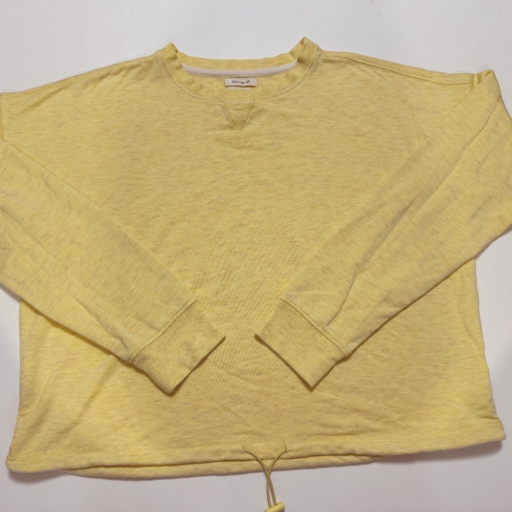 SOLD - Thread & Supply - That Cozy Life - Super Soft Crop Sweatshirt - Size M